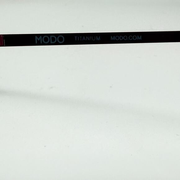 MODO modo.com Eyeglasses Frames Red 037 51-20-140 H18070 - Picture 6 of 7